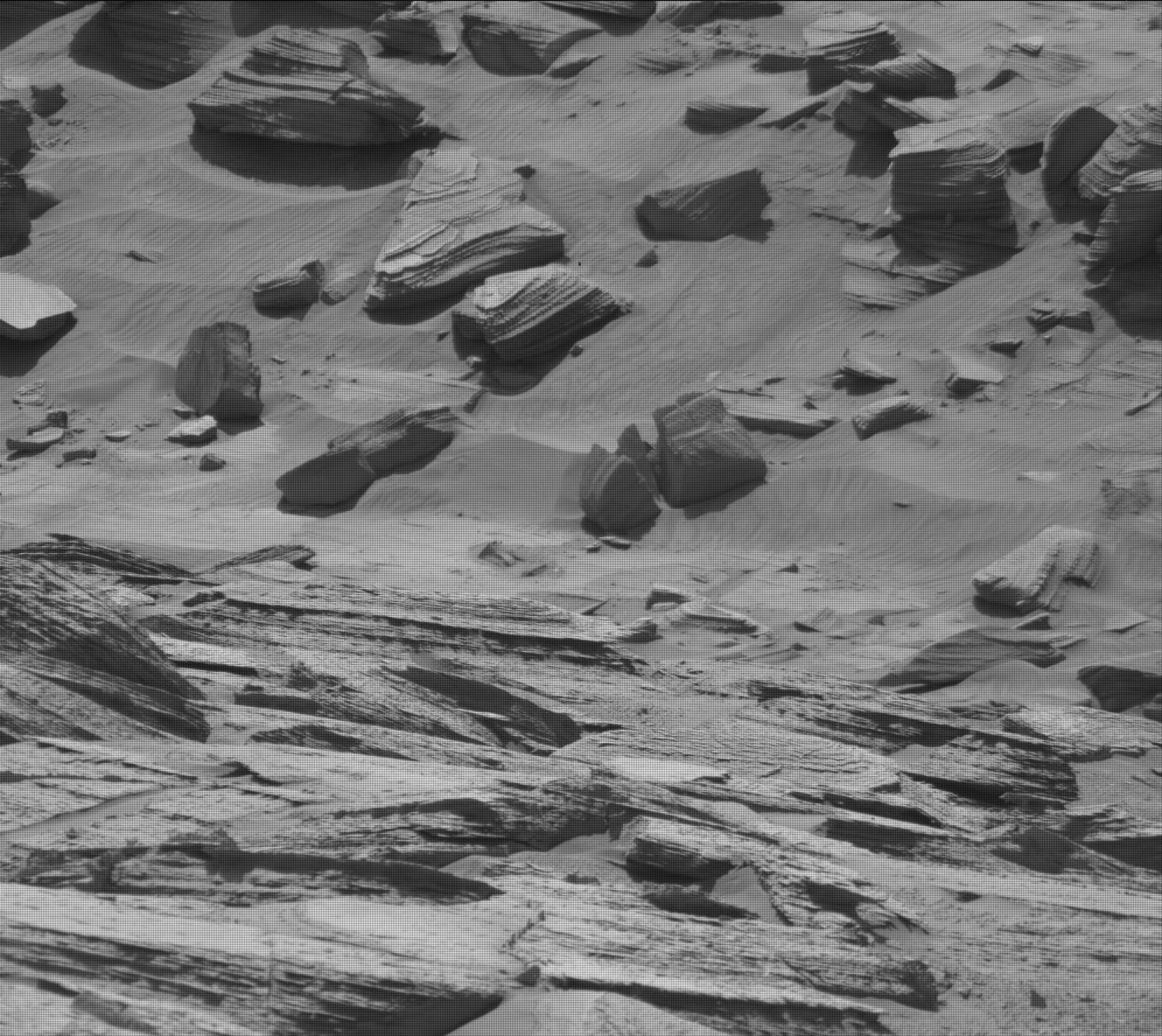 Nasa's Mars rover Curiosity acquired this image using its Mast Camera (Mastcam) on Sol 3880
