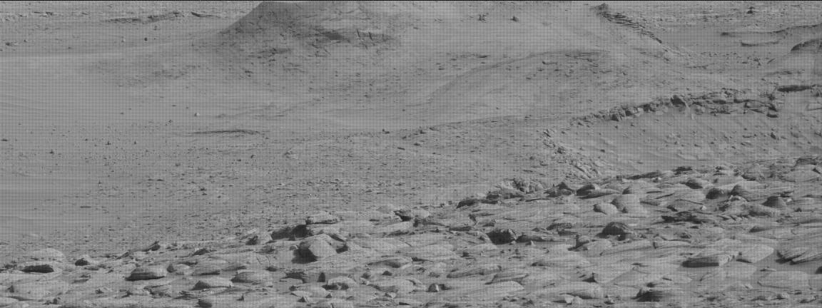 Nasa's Mars rover Curiosity acquired this image using its Mast Camera (Mastcam) on Sol 3886