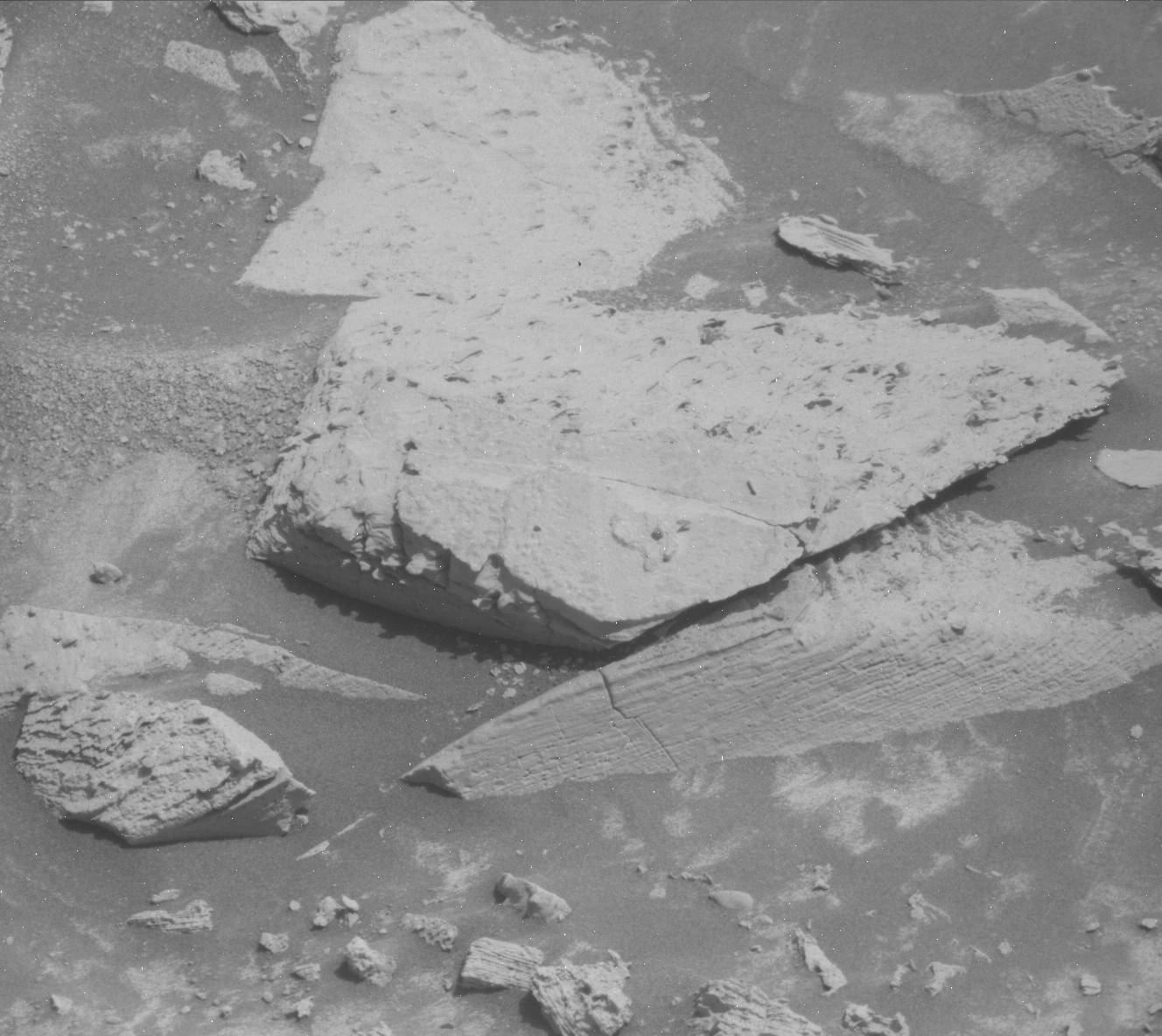 Nasa's Mars rover Curiosity acquired this image using its Mast Camera (Mastcam) on Sol 3887