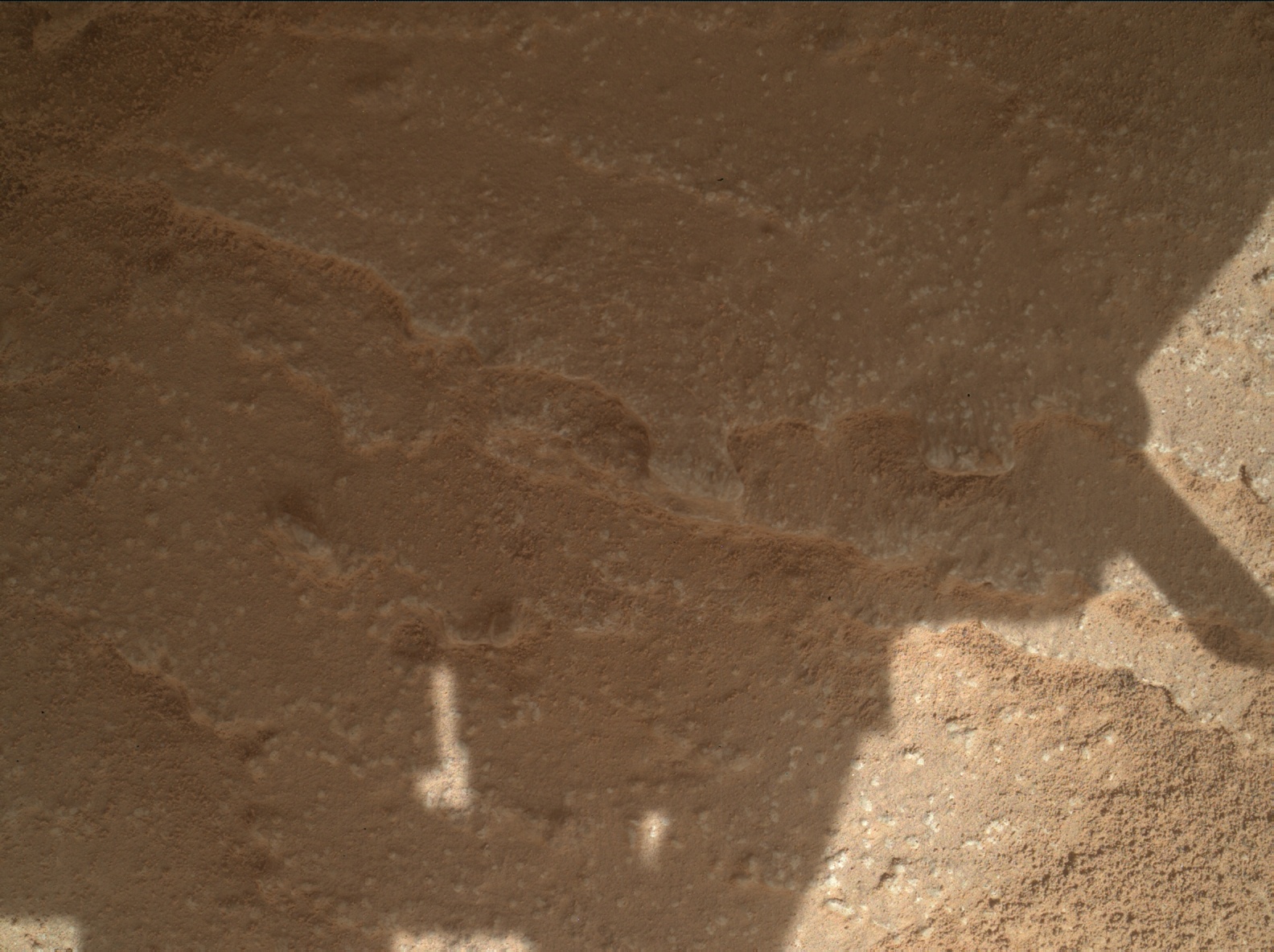 Nasa's Mars rover Curiosity acquired this image using its Mars Hand Lens Imager (MAHLI) on Sol 3887