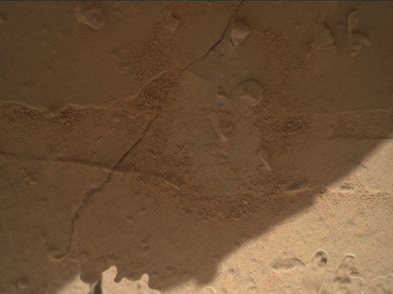 Nasa's Mars rover Curiosity acquired this image using its Mars Hand Lens Imager (MAHLI) on Sol 3892