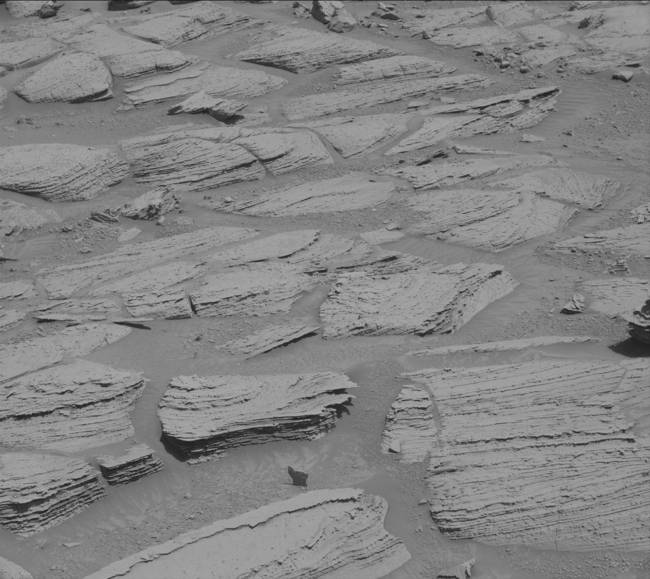 Nasa's Mars rover Curiosity acquired this image using its Mast Camera (Mastcam) on Sol 3894
