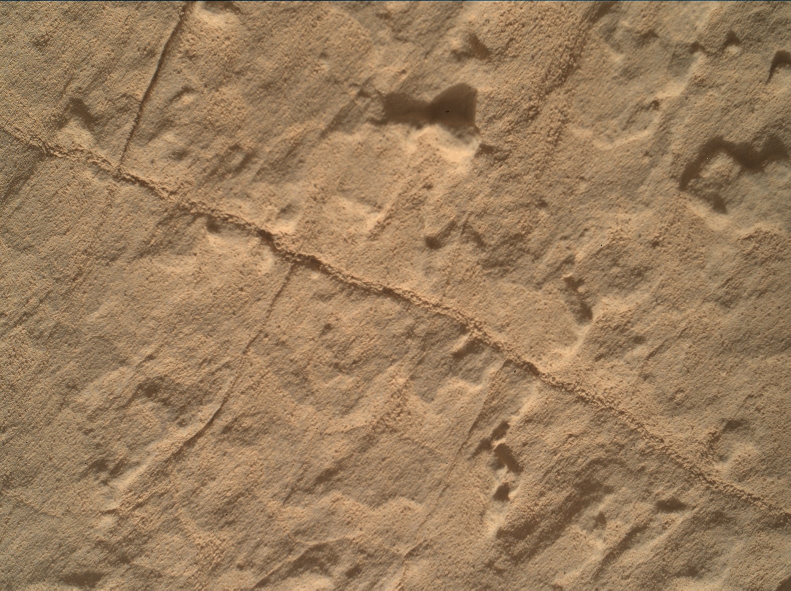 Nasa's Mars rover Curiosity acquired this image using its Mars Hand Lens Imager (MAHLI) on Sol 3895