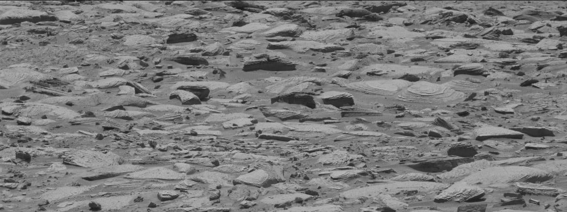 Nasa's Mars rover Curiosity acquired this image using its Mast Camera (Mastcam) on Sol 3897
