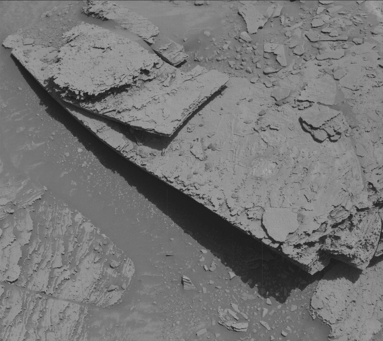 Nasa's Mars rover Curiosity acquired this image using its Mast Camera (Mastcam) on Sol 3898
