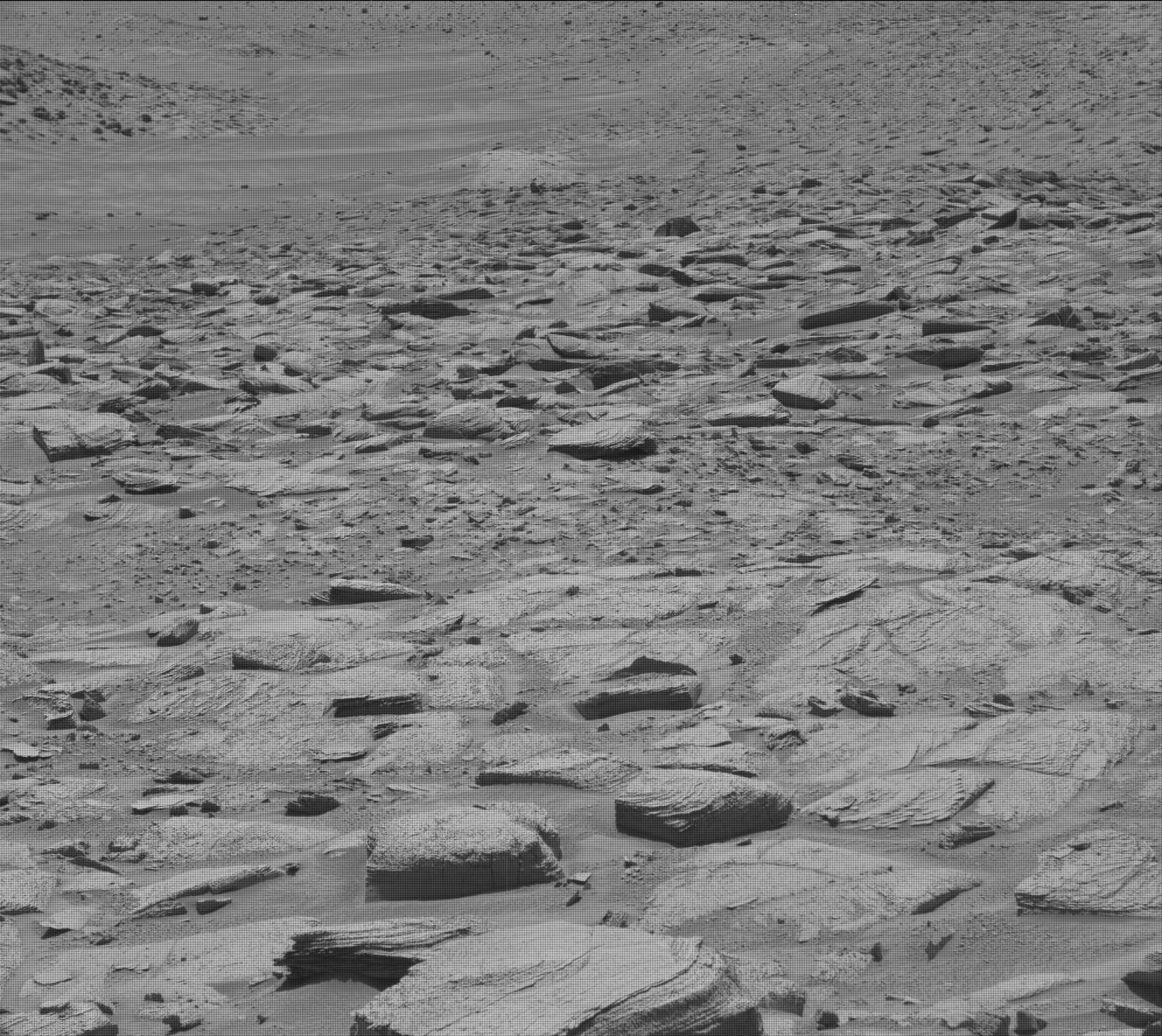 Nasa's Mars rover Curiosity acquired this image using its Mast Camera (Mastcam) on Sol 3898
