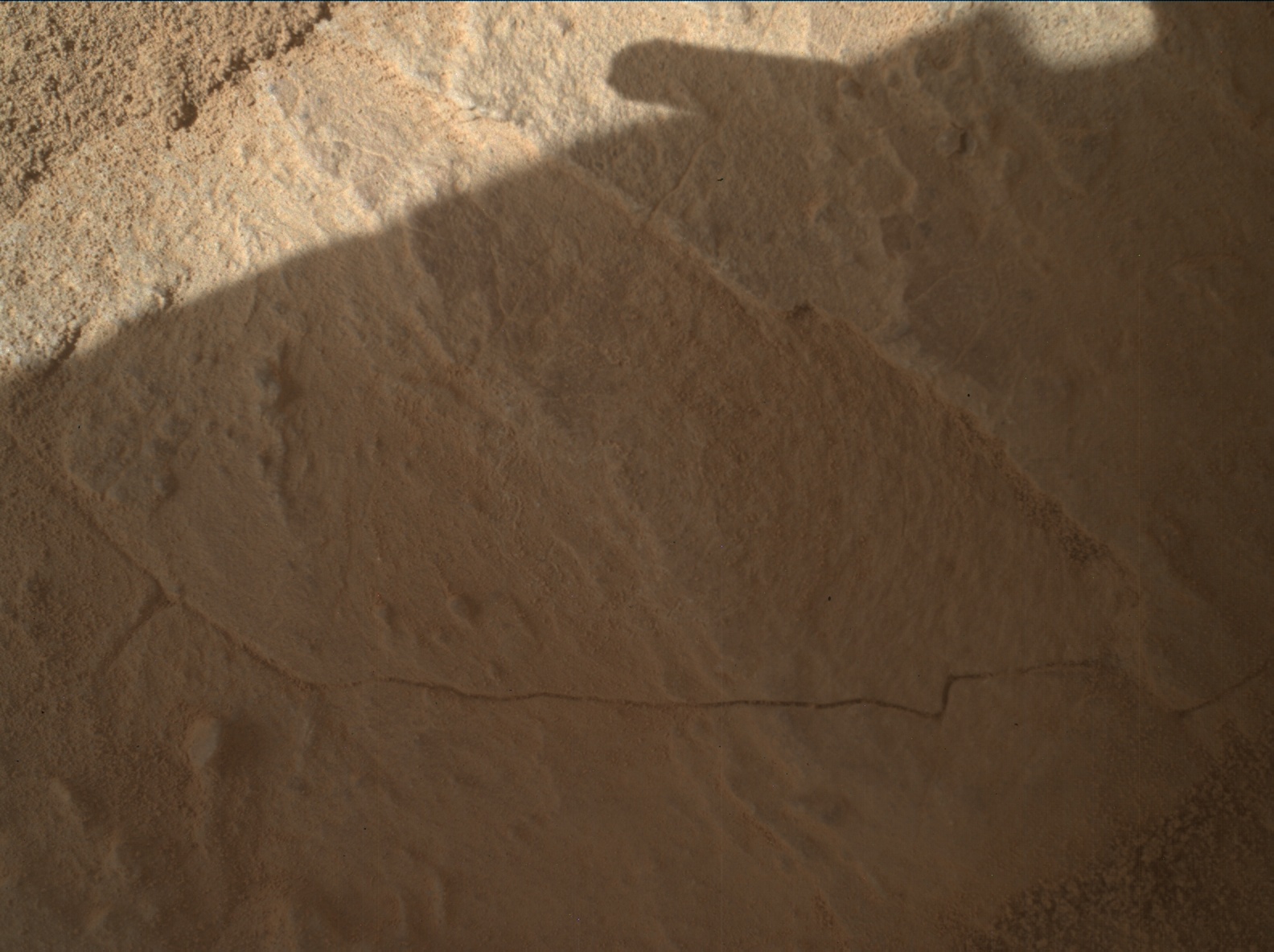 Nasa's Mars rover Curiosity acquired this image using its Mars Hand Lens Imager (MAHLI) on Sol 3906