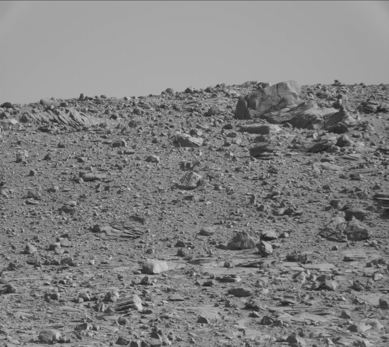 Nasa's Mars rover Curiosity acquired this image using its Mast Camera (Mastcam) on Sol 3909
