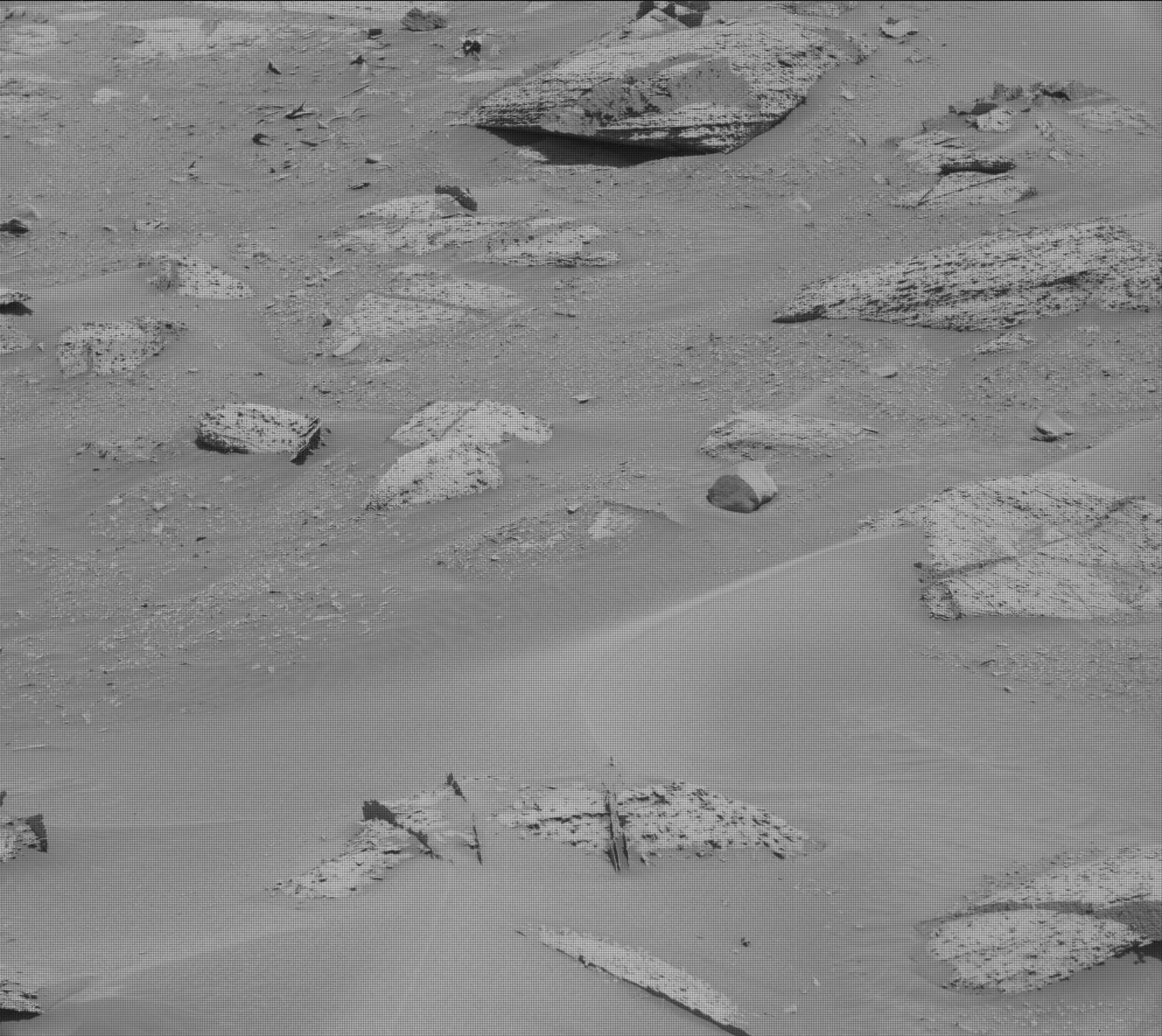 Nasa's Mars rover Curiosity acquired this image using its Mast Camera (Mastcam) on Sol 3912
