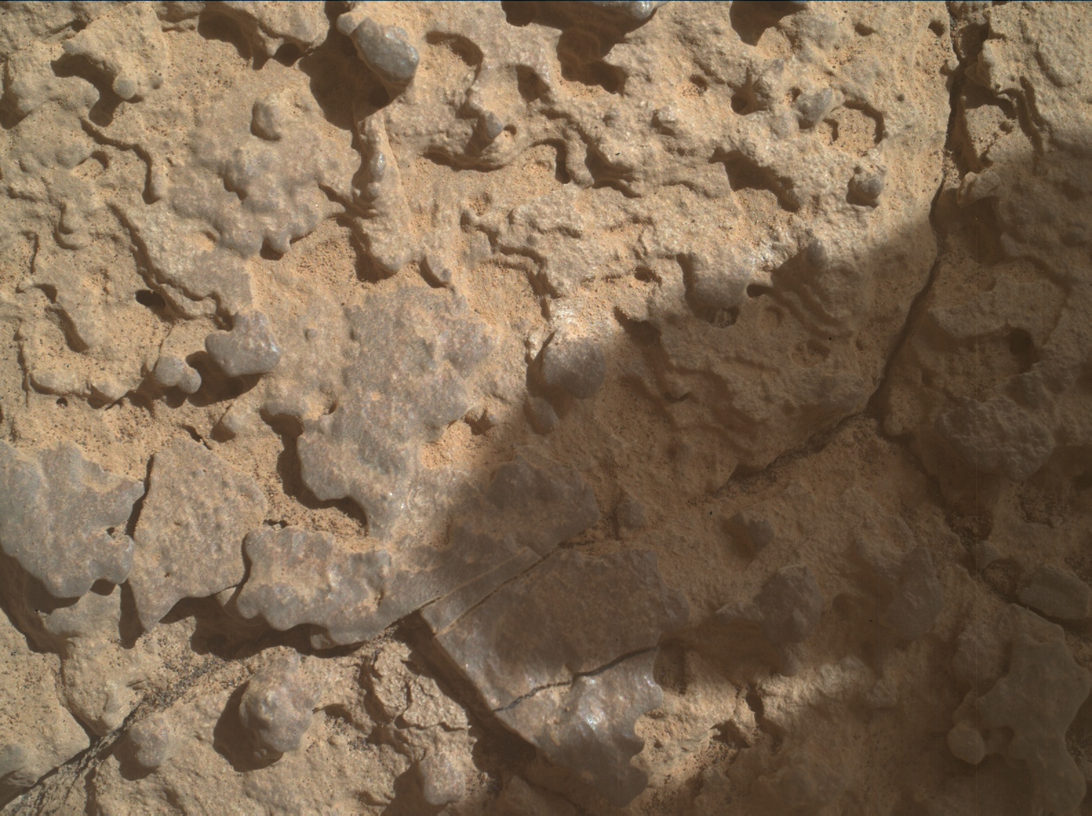 Nasa's Mars rover Curiosity acquired this image using its Mars Hand Lens Imager (MAHLI) on Sol 3912