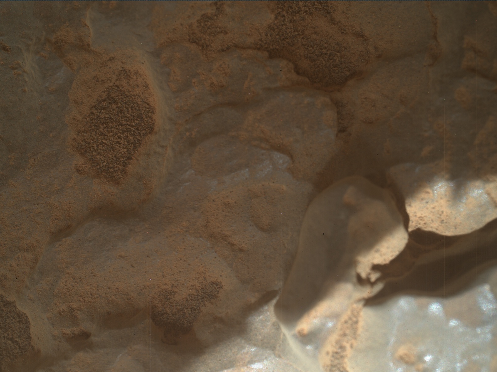 Nasa's Mars rover Curiosity acquired this image using its Mars Hand Lens Imager (MAHLI) on Sol 3921