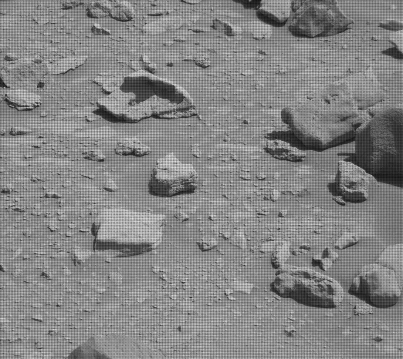 Nasa's Mars rover Curiosity acquired this image using its Mast Camera (Mastcam) on Sol 3923