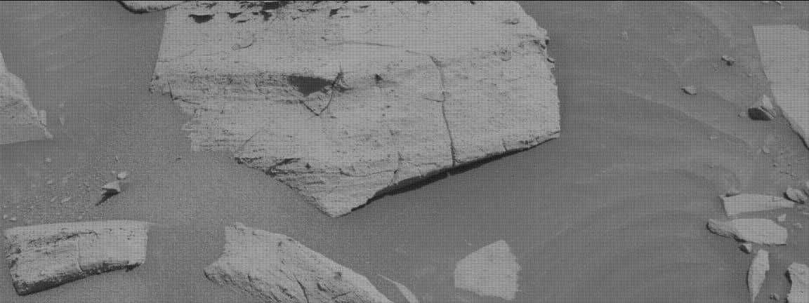 Nasa's Mars rover Curiosity acquired this image using its Mast Camera (Mastcam) on Sol 3941