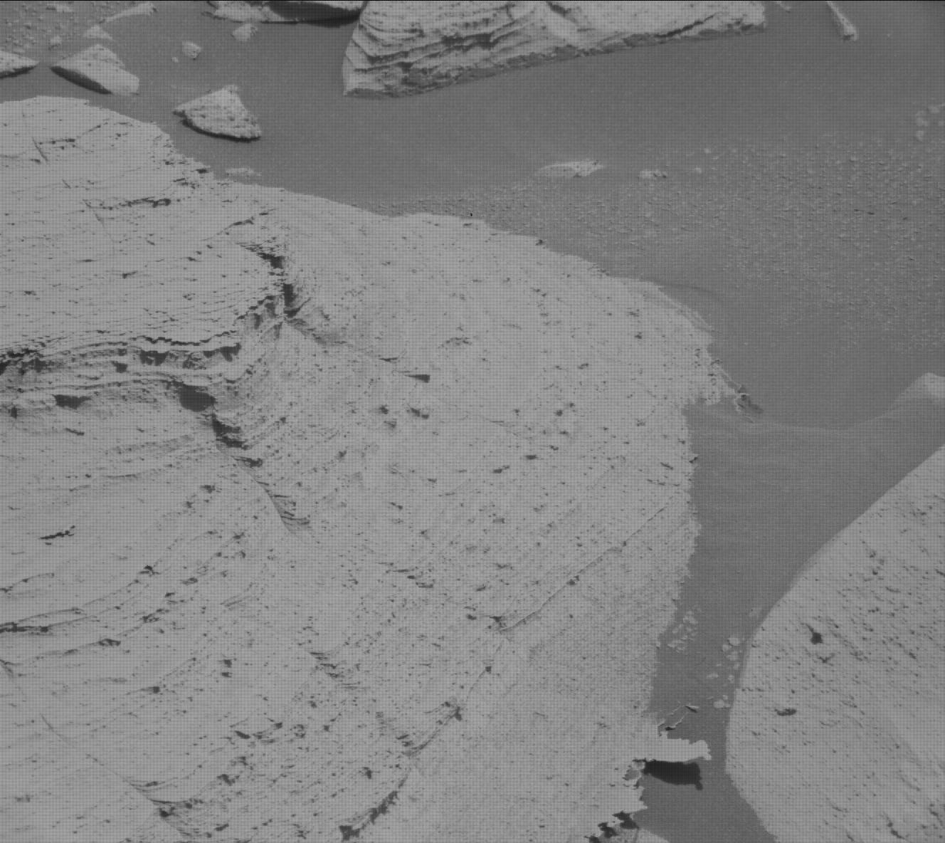 Nasa's Mars rover Curiosity acquired this image using its Mast Camera (Mastcam) on Sol 3950