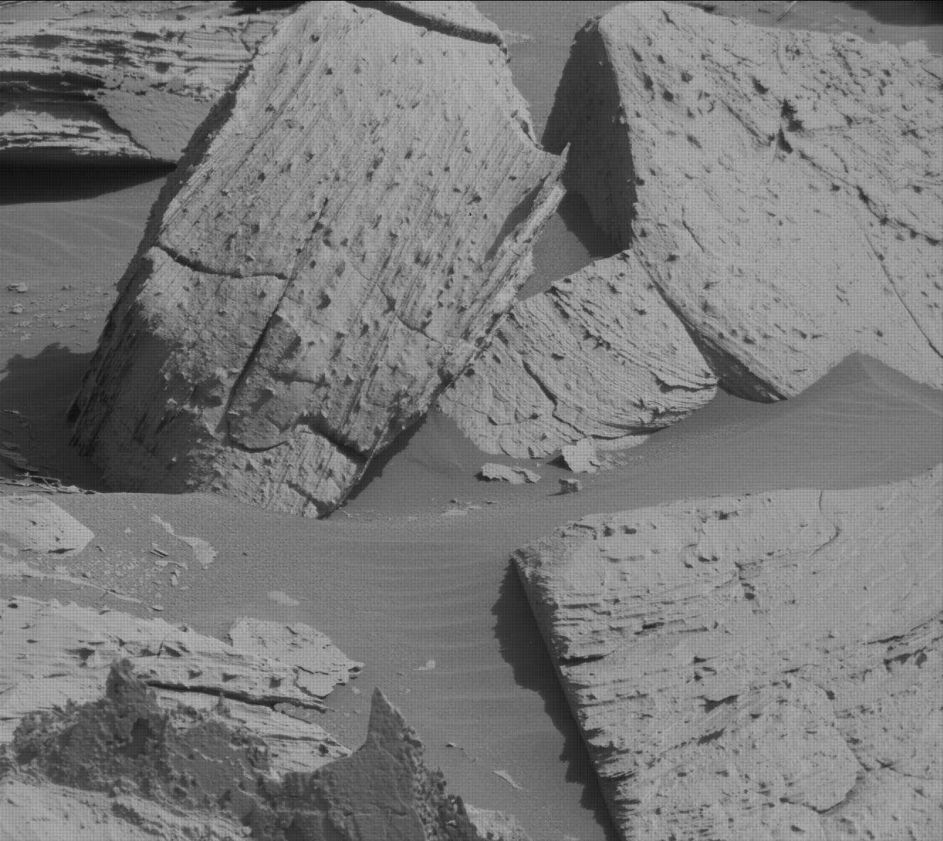 Nasa's Mars rover Curiosity acquired this image using its Mast Camera (Mastcam) on Sol 3958
