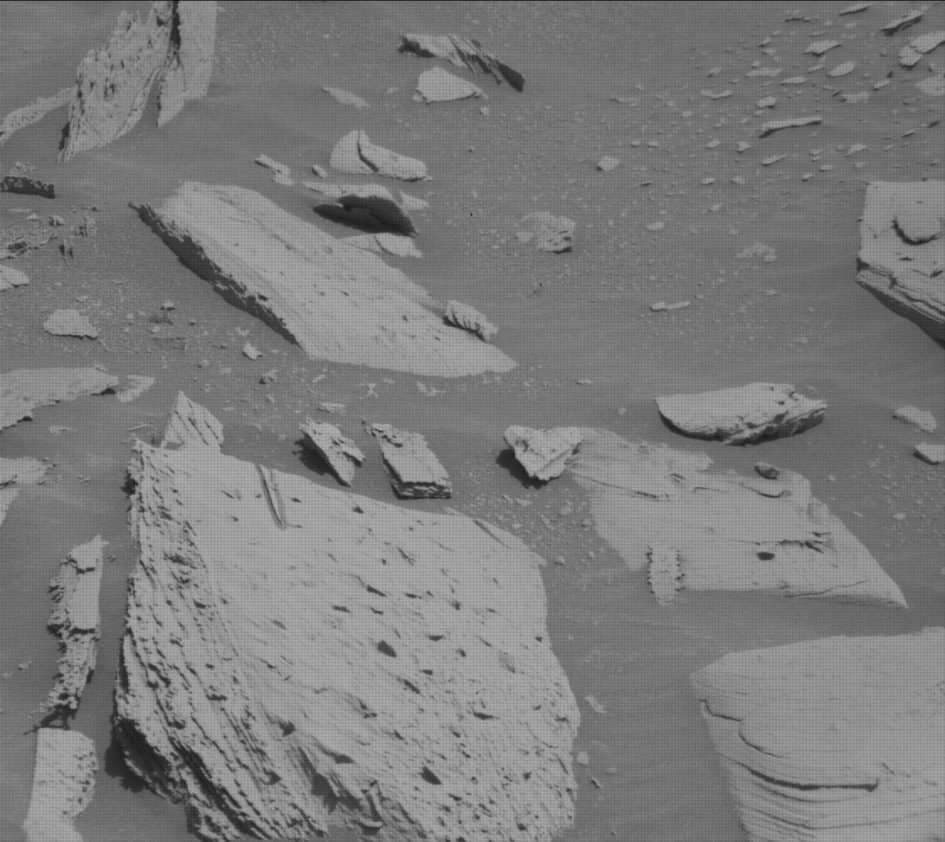 Nasa's Mars rover Curiosity acquired this image using its Mast Camera (Mastcam) on Sol 3966