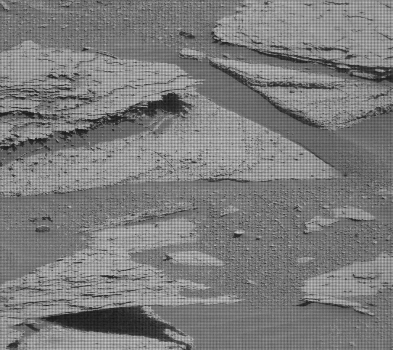 Nasa's Mars rover Curiosity acquired this image using its Mast Camera (Mastcam) on Sol 3970
