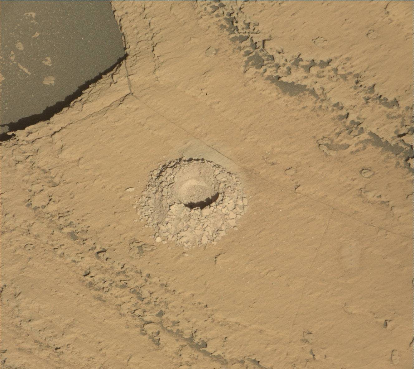 Nasa's Mars rover Curiosity acquired this image using its Mast Camera (Mastcam) on Sol 3981