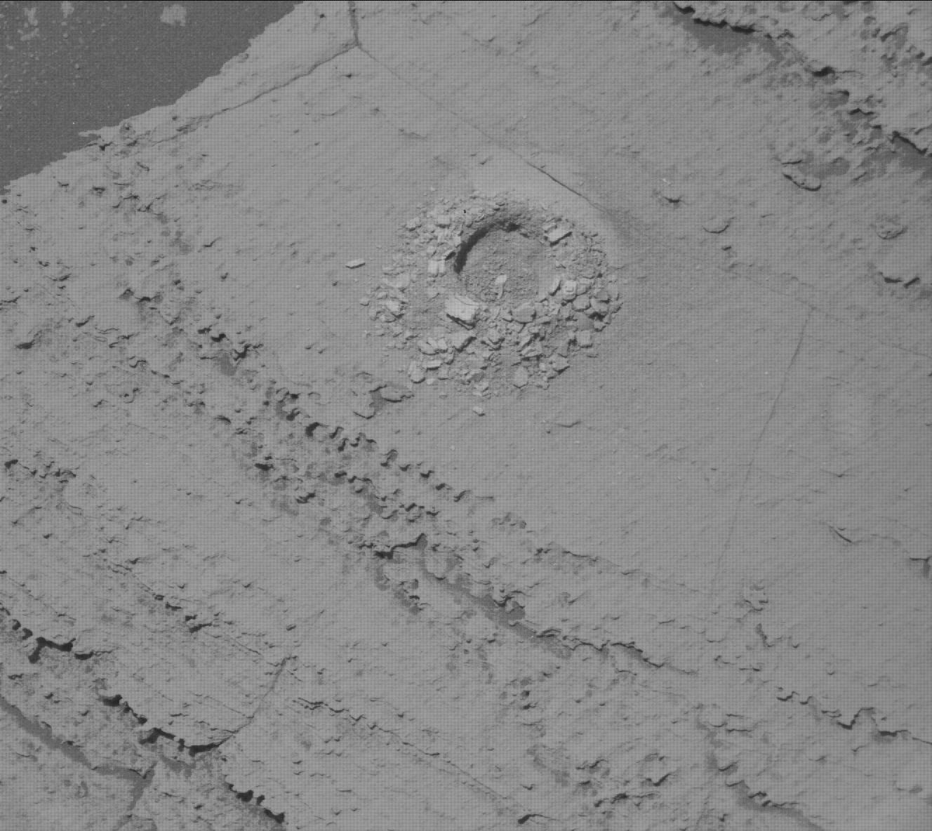 Nasa's Mars rover Curiosity acquired this image using its Mast Camera (Mastcam) on Sol 3987