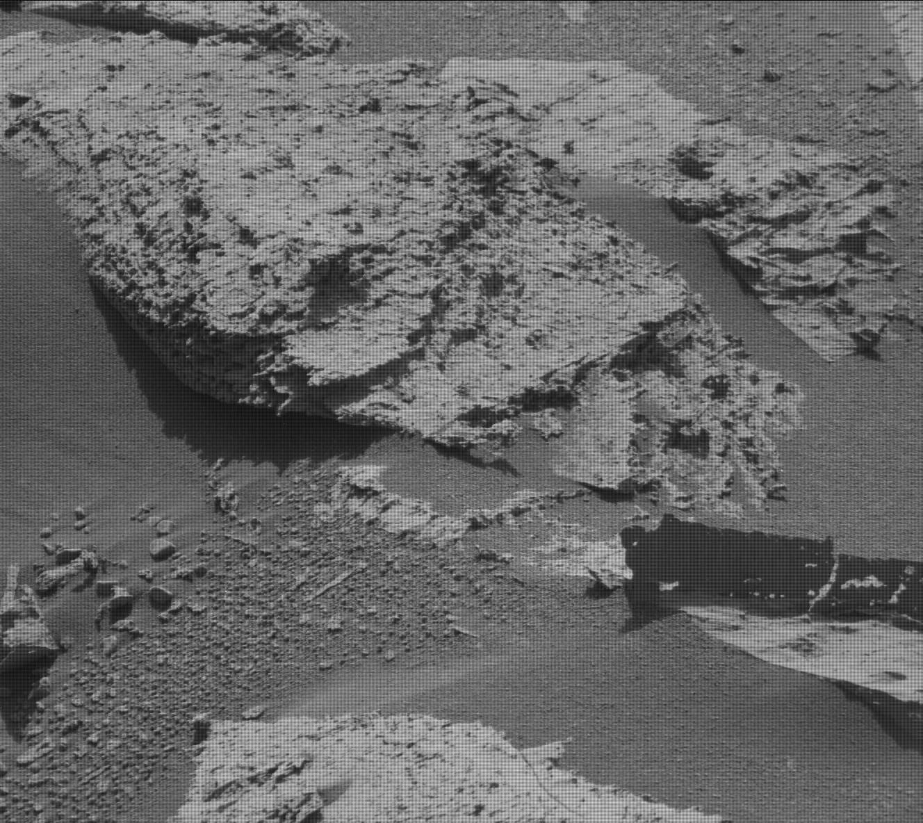 Nasa's Mars rover Curiosity acquired this image using its Mast Camera (Mastcam) on Sol 3990