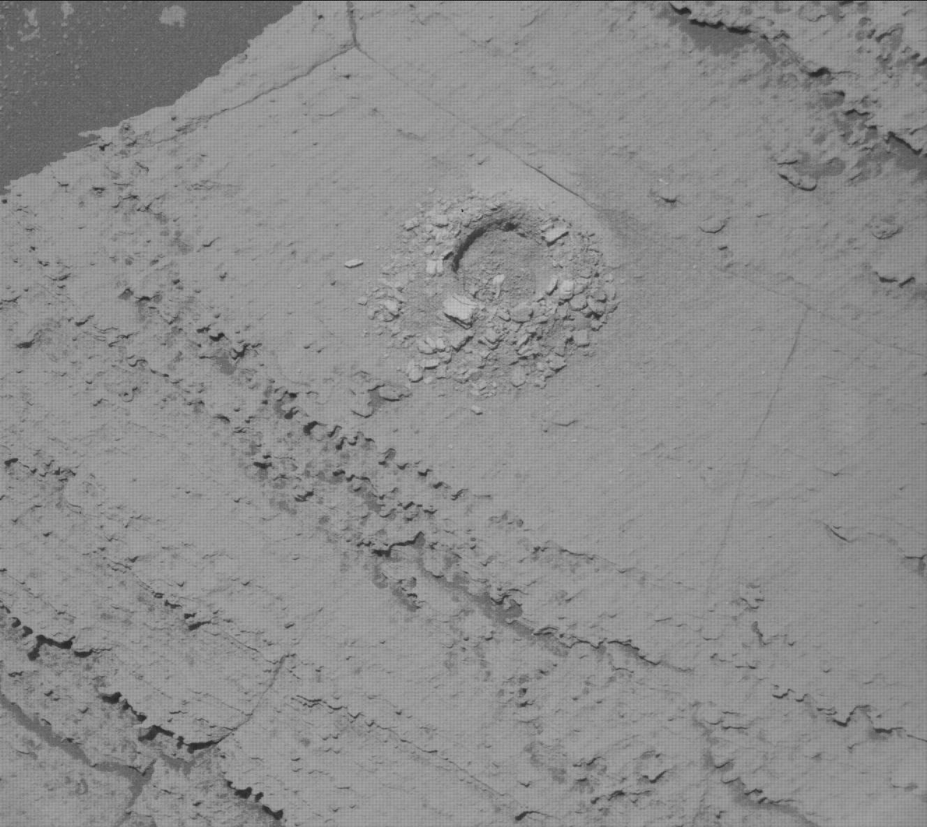 Nasa's Mars rover Curiosity acquired this image using its Mast Camera (Mastcam) on Sol 3991