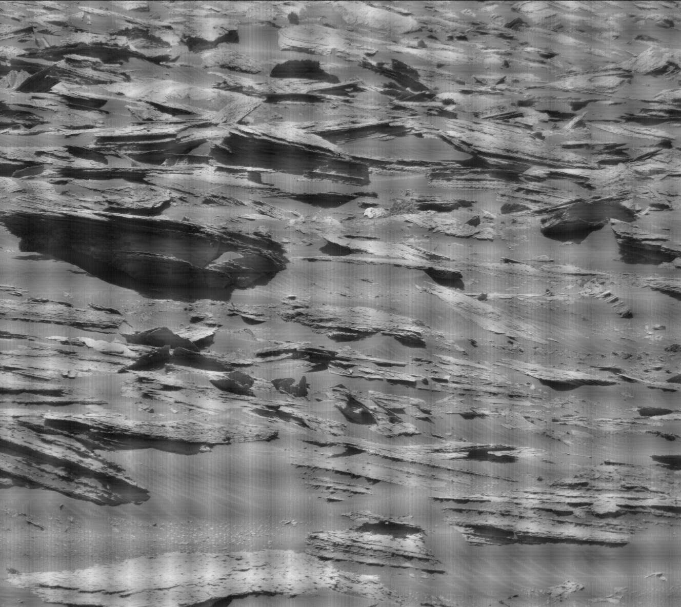 Nasa's Mars rover Curiosity acquired this image using its Mast Camera (Mastcam) on Sol 3999