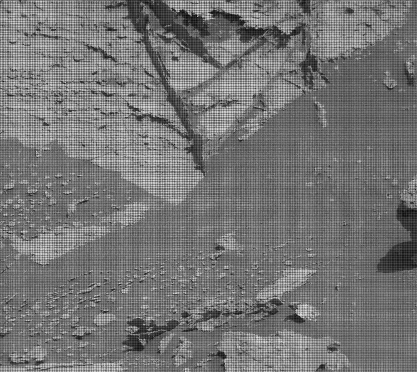 Nasa's Mars rover Curiosity acquired this image using its Mast Camera (Mastcam) on Sol 4001