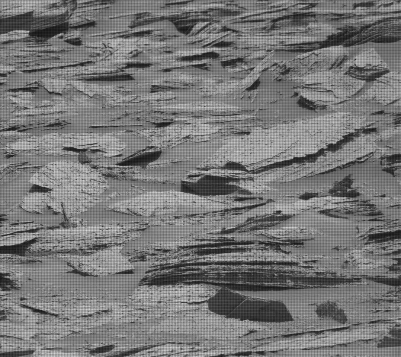 Nasa's Mars rover Curiosity acquired this image using its Mast Camera (Mastcam) on Sol 4023