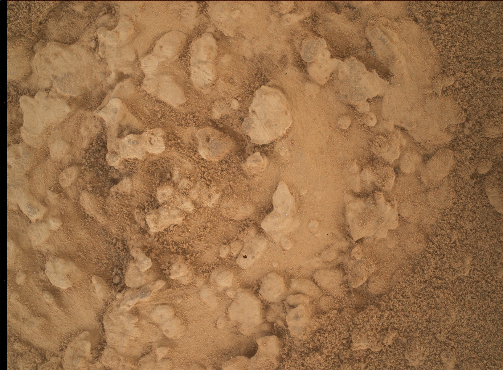 curiosity sol 4954 MAHLI