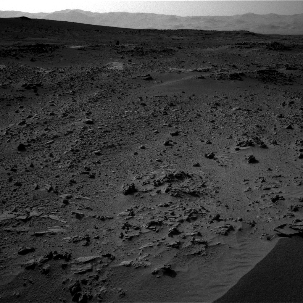 NASA's Mars rover Curiosity acquired this image using its Right Navigation Cameras (Navcams) on Sol 57