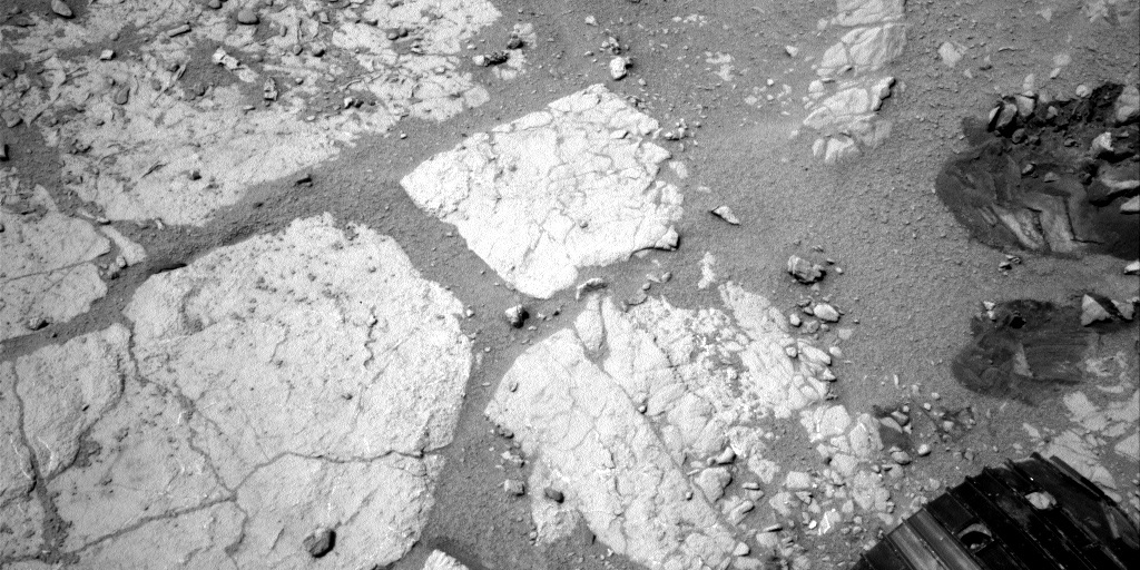 NASA's Mars rover Curiosity acquired this image using its Left Navigation Camera (Navcams) on Sol 190