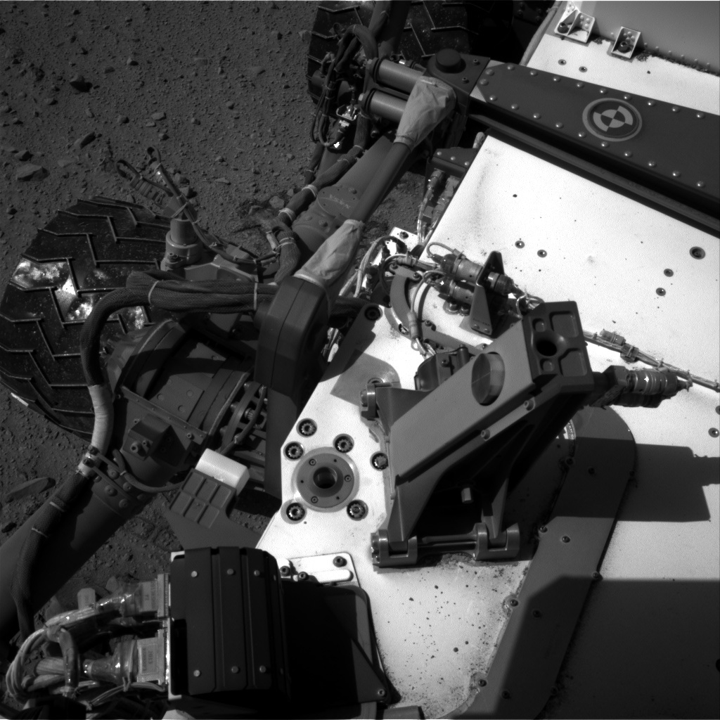 NASA's Mars rover Curiosity acquired this image using its Right Navigation Cameras (Navcams) on Sol 524