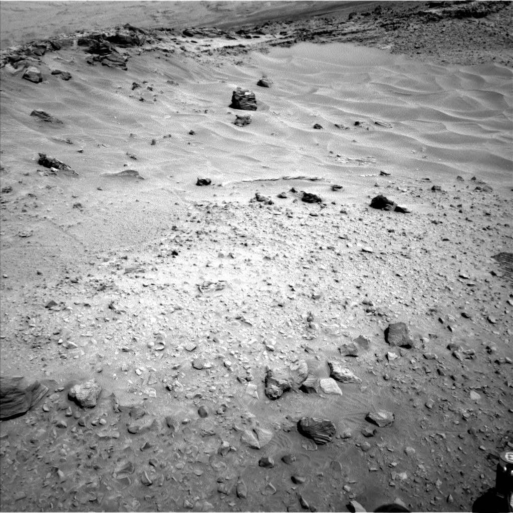 NASA's Mars rover Curiosity acquired this image using its Left Navigation Camera (Navcams) on Sol 713
