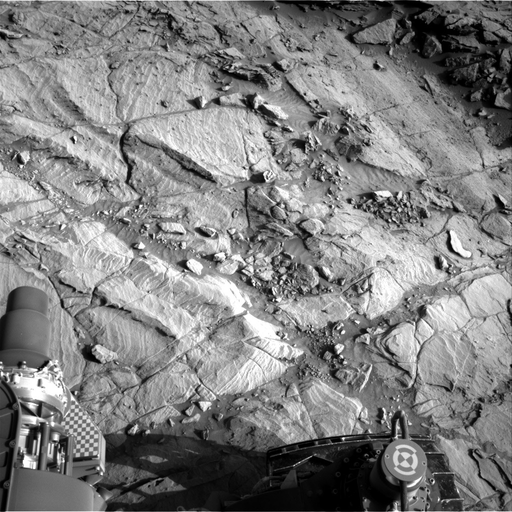 NASA's Mars rover Curiosity acquired this image using its Right Navigation Cameras (Navcams) on Sol 1127