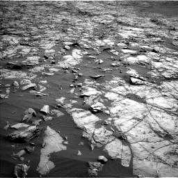 NASA's Mars rover Curiosity acquired this image using its Left Navigation Camera (Navcams) on Sol 1243