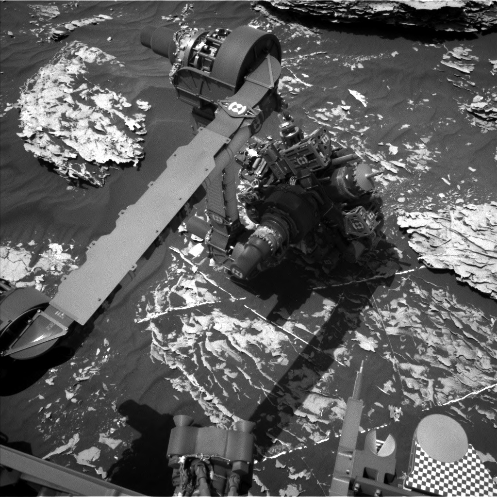 NASA's Mars rover Curiosity acquired this image using its Left Navigation Camera (Navcams) on Sol 1782