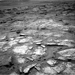 Nasa's Mars rover Curiosity acquired this image using its Right Navigation Camera on Sol 2463, at drive 1768, site number 76