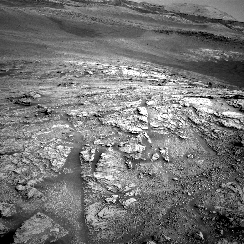 Nasa's Mars rover Curiosity acquired this image using its Right Navigation Camera on Sol 2463, at drive 1786, site number 76