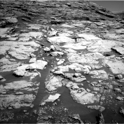 Nasa's Mars rover Curiosity acquired this image using its Left Navigation Camera on Sol 2577, at drive 1452, site number 77