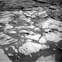 Nasa's Mars rover Curiosity acquired this image using its Right Navigation Camera on Sol 2577, at drive 1500, site number 77