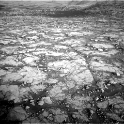 Nasa's Mars rover Curiosity acquired this image using its Left Navigation Camera on Sol 2795, at drive 2072, site number 80