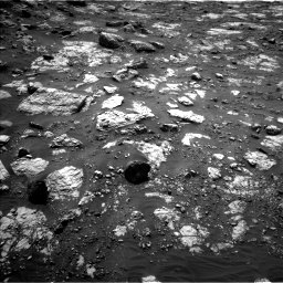 Nasa's Mars rover Curiosity acquired this image using its Left Navigation Camera on Sol 2797, at drive 2232, site number 80