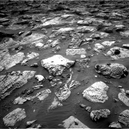 Nasa's Mars rover Curiosity acquired this image using its Left Navigation Camera on Sol 2797, at drive 2298, site number 80