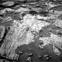 Nasa's Mars rover Curiosity acquired this image using its Left Navigation Camera on Sol 2797, at drive 2346, site number 80