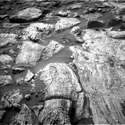 Nasa's Mars rover Curiosity acquired this image using its Left Navigation Camera on Sol 2797, at drive 2364, site number 80