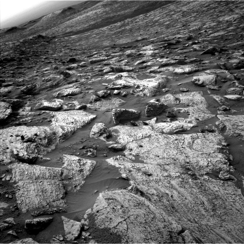 Nasa's Mars rover Curiosity acquired this image using its Left Navigation Camera on Sol 2797, at drive 2388, site number 80