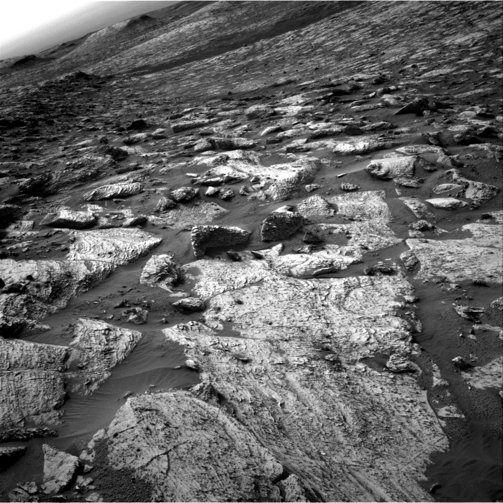 Nasa's Mars rover Curiosity acquired this image using its Right Navigation Camera on Sol 2797, at drive 2388, site number 80