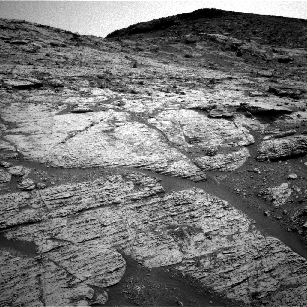 Nasa's Mars rover Curiosity acquired this image using its Left Navigation Camera on Sol 2800, at drive 0, site number 81