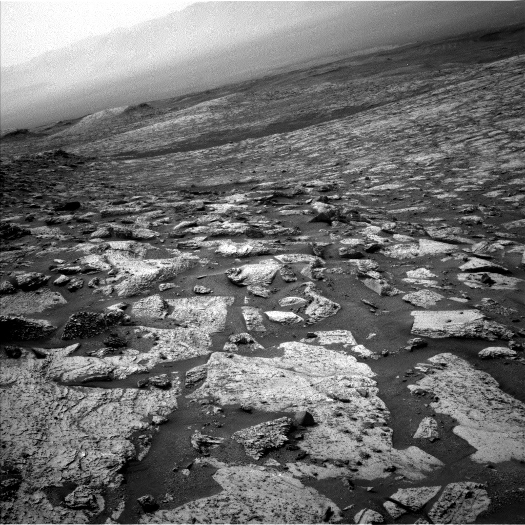 Nasa's Mars rover Curiosity acquired this image using its Left Navigation Camera on Sol 2800, at drive 0, site number 81