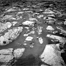 Nasa's Mars rover Curiosity acquired this image using its Right Navigation Camera on Sol 2800, at drive 2448, site number 80
